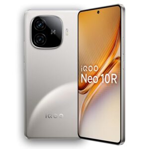 iQOO Neo 10R 5G (Moonknight Titanium, 12GB RAM, 256GB Storage)